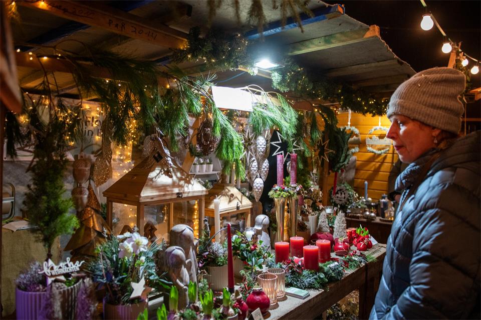 Der Weihnachtsmarkt in Burlo findet wieder am 1. Adventswochenende statt.