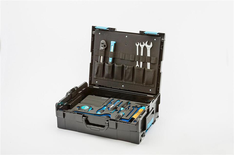 Der Werkzeugkoffer von Hazet (190L-136/83) schnitt mit der Gesamtnote 1,7 ab und kostet rund 355 Euro.Michael Müller-Münker/Selbst ist der Mann/dpa-tmn