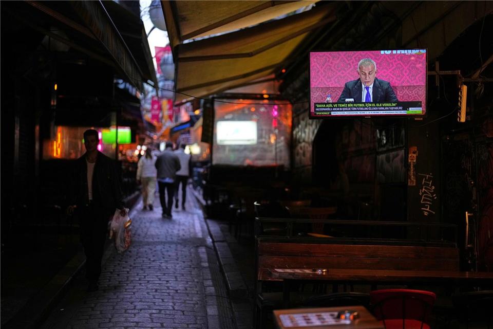 Der Wettskandal im türkischen Fußball weitet sich ausFrancisco Seco/AP/dpa