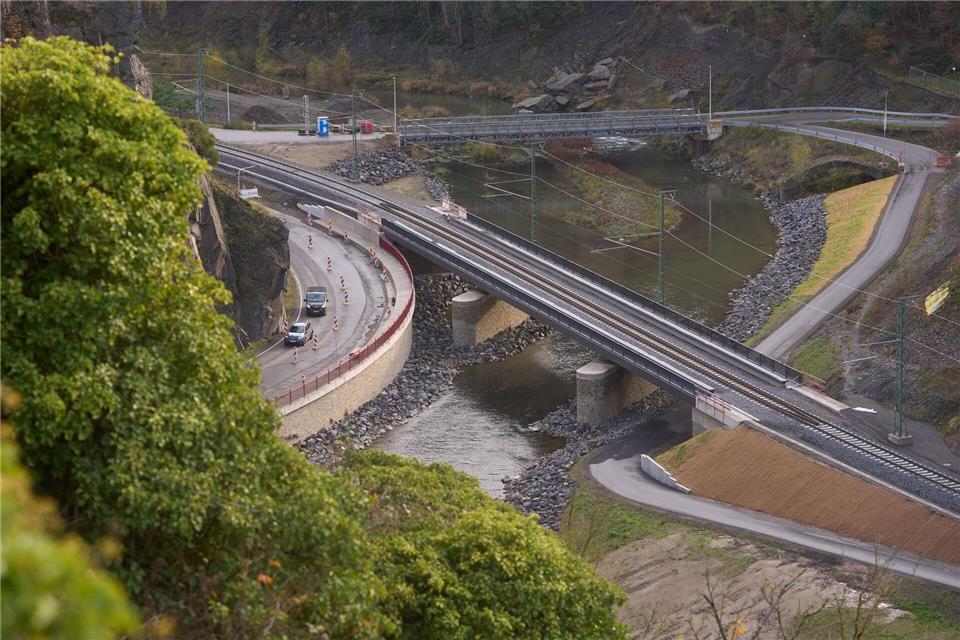 Der Wiederaufbau im Ahrtal kommt voran. (Archivbild)Thomas Frey/dpa