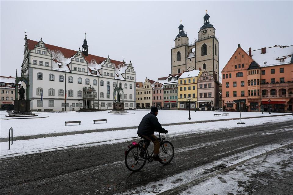 Der Winter in Sachsen-Anhalt war sehr schneereich. (Archivbild)Jan Woitas/dpa