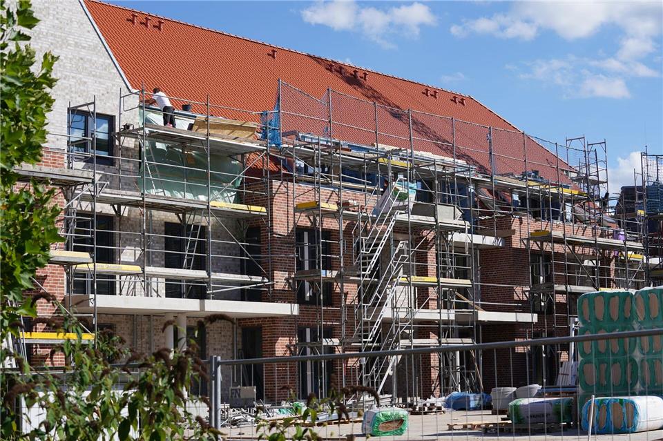 Der Wohnungsbau in Schleswig-Holstein kommt nicht richtig in Schwung. (Archivbild)Marcus Brandt/dpa