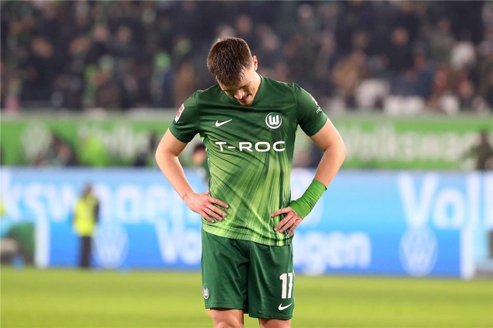 Der Wolfsburger Angreifer Dzenan Pejcinovic fällt gegen den 1. FC Heidenheim aus.Darius Simka/dpa