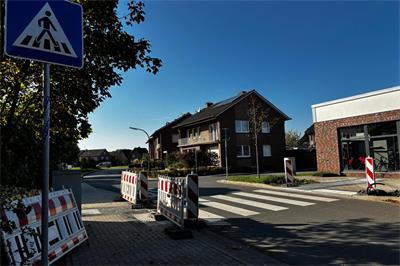 Zebra crossing on Paulusstrasse in Ramsdorf gets lighting technology