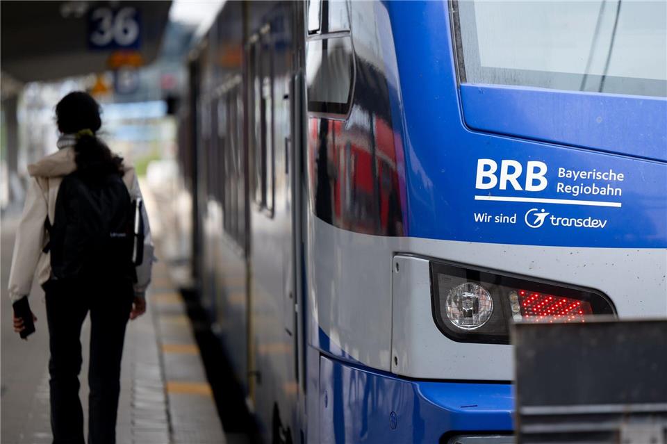 Der Zugverkehr zwischen Kreuzstraße und Westerham kann wieder aufgenommen werden. Sven Hoppe/dpa