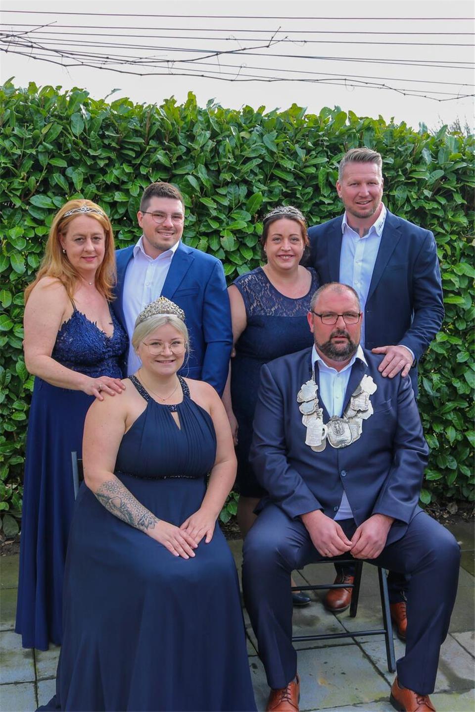 Der amtierende Thron freut sich aufs Jubiläumsfest.