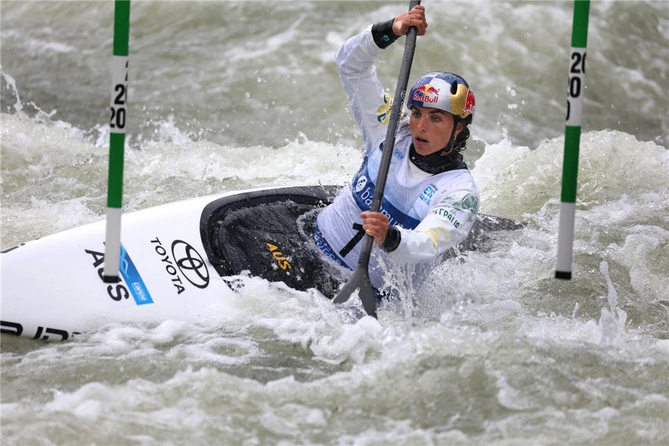 Der australische Kanuslalom-Star Jessica Fox muss gesundheitsbedingt die nächsten Weltcups absagen. (Archivbild)Karl-Josef Hildenbrand/dpa