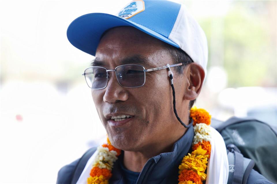 Der bekannte Sherpa-Bergführer Kami Rita. (Archivbild)Gopen Rai/AP/dpa