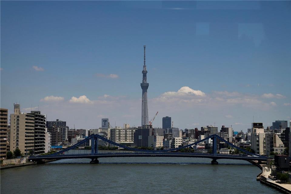 Der berühmte Tokyo Skytree ist der höchste Fernsehturm der Welt. (Archivbild) Jae C. Hong/AP/dpa