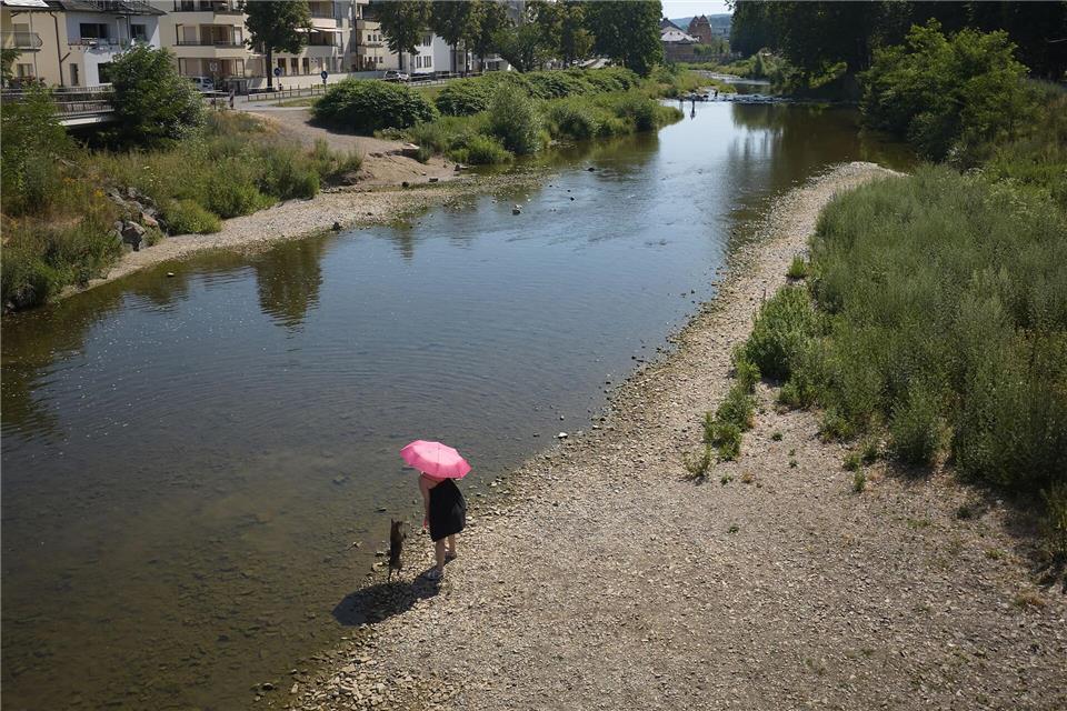 Der bisherige Höchstwert für Rheinland-Pfalz lag bei 40,6 Grad Celsius. Thomas Frey/dpa
