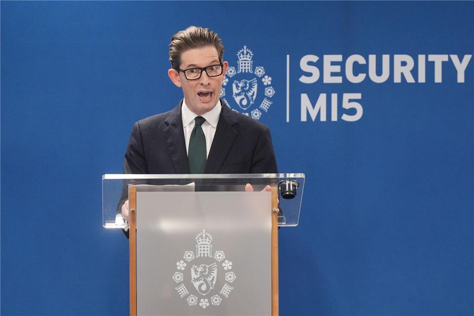 Der britische Inlandsgeheimdienst MI5 nennt den Iran als klare Bedrohung. (Archivbild)Yui Mok/PA Wire/dpa