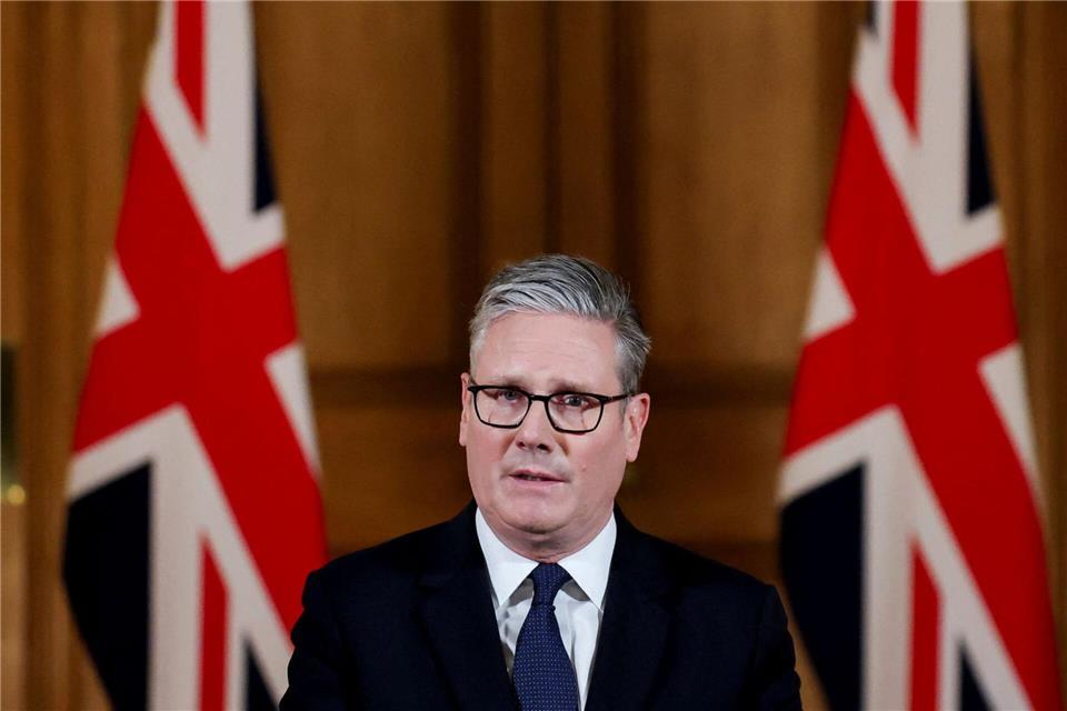Der britische Premier Starmer will Medien zufolge heute die Anerkennung eines palästinischen Staates verkünden. (Archivbild)Toby Melville/Pool Reuters/AP/dpa