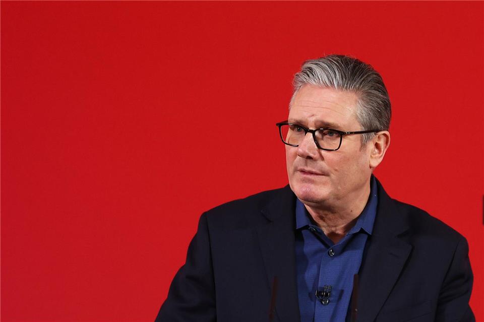 Der britische Premierminister Keir Starmer gerät immer mehr in Bedrängnis. (Archivbild)Peter Nicholls/PA Wire/dpa