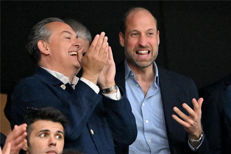 Der britische Thronfolger Prinz William wird nicht zum Viertelfinalspiel zwischen England und Norwegen anreisen. (Archivfoto)Robert Michael/dpa