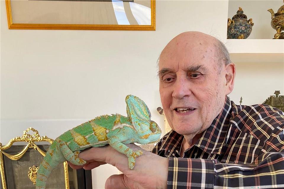 Der britische Zoologe Desmond Morris habe ein Leben voller Neugier und Kreativität gelebt, sagte sein Sohn. Family Handout/PA Wire/dpa