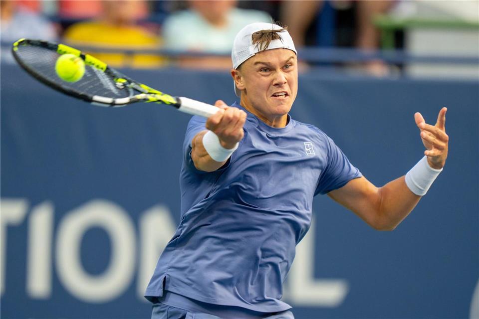 Der dänische Tennisprofi Holger Rune gibt sein Comeback bei den Hamburg Open. (Archivbild)Frank Gunn/The Canadian Press/AP/dpa