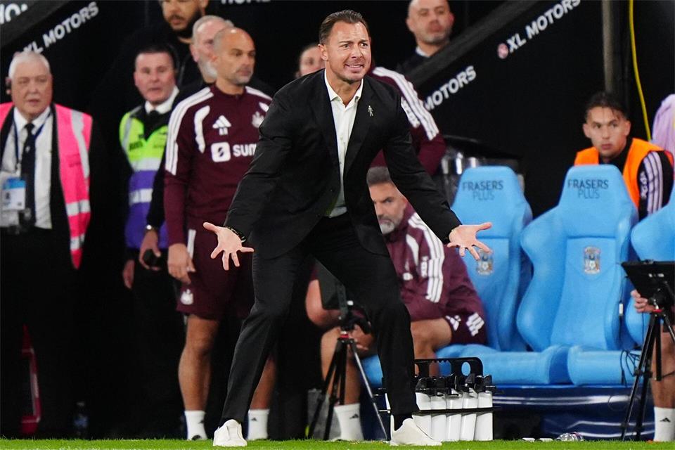 Der deutsche Newcastle-Coach Matthias Jaissle. Bradley Collyer/PA Wire/dpa
