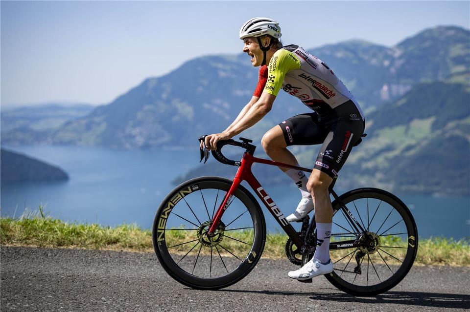 Der deutsche Radprofi Georg Zimmermann hat sich verletzt. (Archivbild)Gian Ehrenzeller/KEYSTONE/dpa