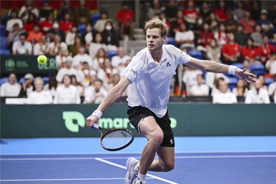 Der deutsche Tennisprofi Yannick Hanfmann. (Archiv)--/kyodo/dpa