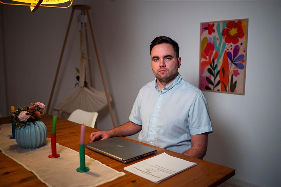 Der dreifache Vater gibt nicht auf.Daniel Vogl/dpa