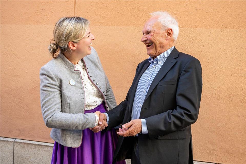 Der ehemalige CSU-Chef Erwin Huber kann sich künftig sehr wohl eine Koalition mit den Grünen vorstellen - im Gegensatz zur aktuellen Parteispitze um Markus Söder. Armin Weigel/dpa