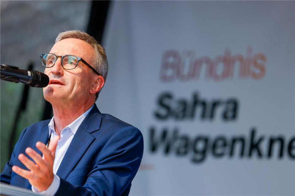 Der ehemalige Düsseldorfer Oberbürgermeister Thomas Geisel sorgte mit seinem Wechsel von der SPD zum BSW für Aufsehen. (Archivbild)Thomas Banneyer/dpa