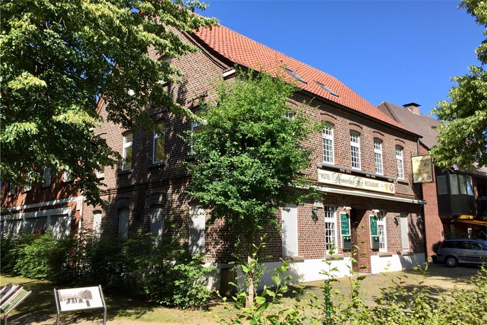 Der ehemalige Gaststätten- und Hotelbetrieb „Aelkeshof“.