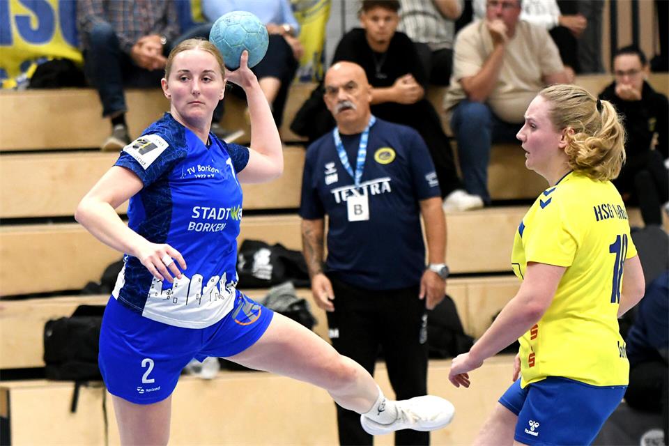 Der erste Sieg soll her: Bea Hövelbrinks trifft mit den TV-Frauen am Samstag im Heimspiel auf VfL Rheinhausen.