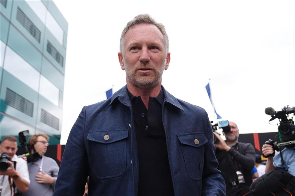 Der frühere Chef von Sebastian Vettel, Christian Horner, will wieder einen Job haben.Jacob King/PA Wire/dpa