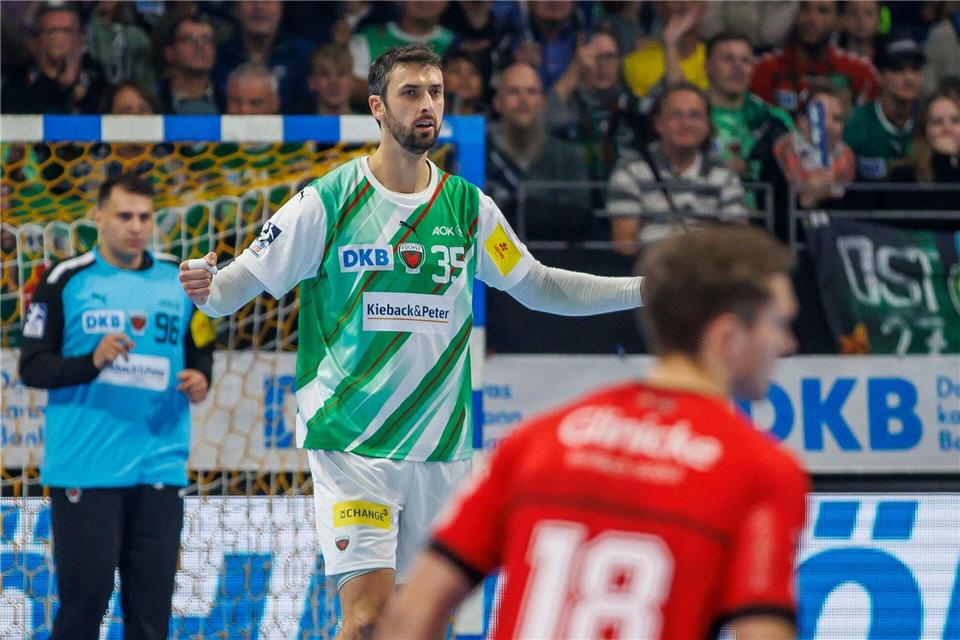 Der frühere Füchse-Profi Marko Kopljar wird Co-Trainer in Potsdam.Andreas Gora/dpa