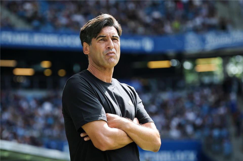 Der frühere Lille-Trainer Paulo Fonseca setzte Bouaddi schon mit 16 Jahren ein. (Archivbild)Christian Charisius/dpa