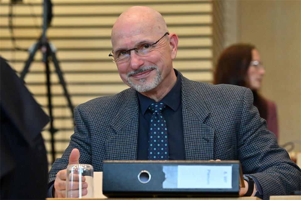 Der frühere MDR-Moderator Steffe Quasebarth ist nun wieder Vize-Landtagspräsident. (Archivbild)Martin Schutt/dpa