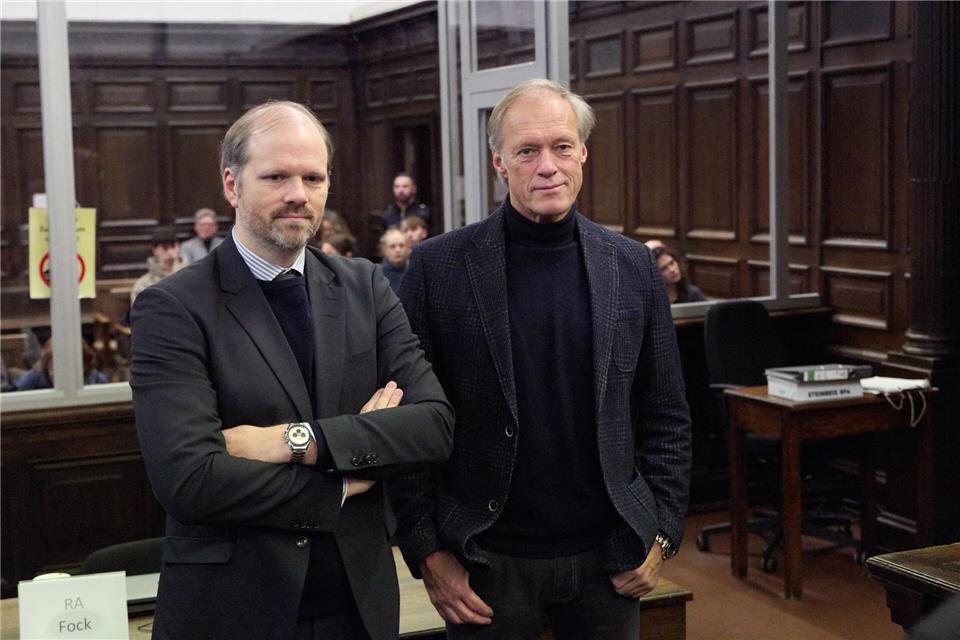 Der frühere Sportmoderator Gerhard Delling (r.) ist der Lebensgefährte von Christina Block. (Archivbild)Georg Wendt/dpa