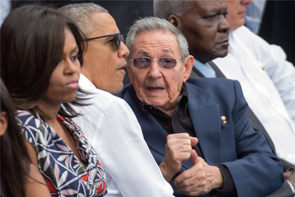 Der frühere US-Präsident Barack Obama und seine Frau Michelle waren 2016 in Havanna zu Besuch. (Archivbild) picture alliance / dpa