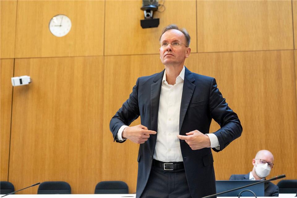 Der frühere Wirecard-Vorstandschef Markus Braun hofft nach wie vor auf einen Freispruch. (Archivbild)Lennart Preiss/dpa