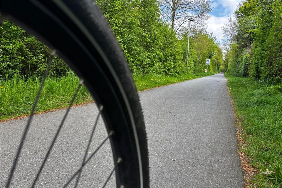 Der geplante Radschnellweg soll zu großen Teilen auf der ehemaligen Bahntrasse Bocholt-Borken verlaufen.
