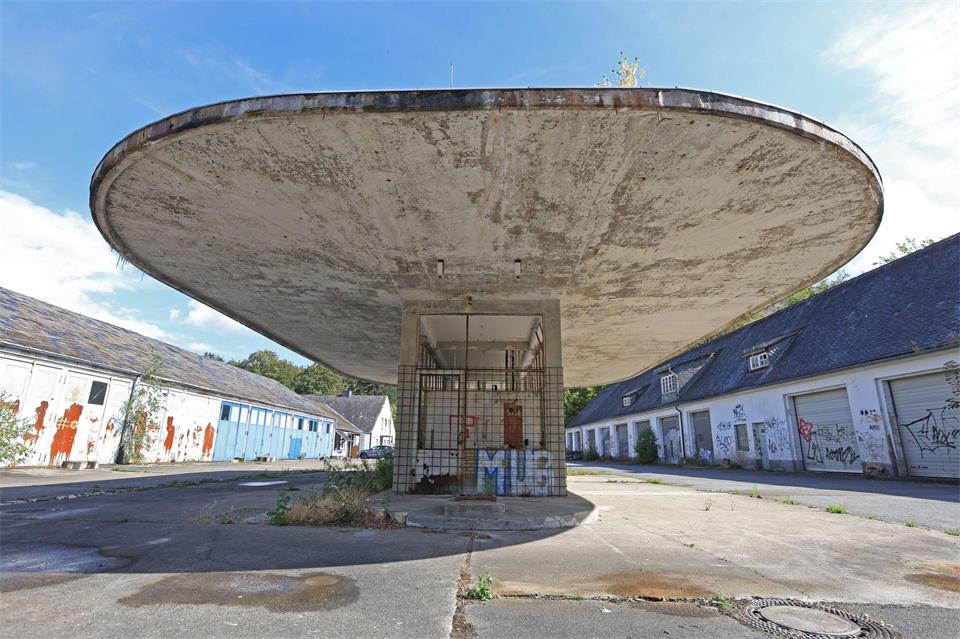 Der geplante Standort für den Campus Goslar ist derzeit ungenutzt.Matthias Bein/dpa