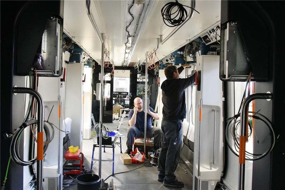 Der insolvente Leipziger Straßenbahnbauer Heiterblick verhandelt mit mehreren Interessenten über einen Einstieg. (Archivbild)Waltraud Grubitzsch/dpa-Zentralbild/ZB