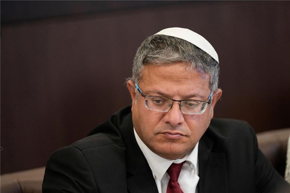 Der israelische Polizeiminister Itamar Ben-Gvir. (Archivbild)Ohad Zwigenberg/AP Pool/dpa