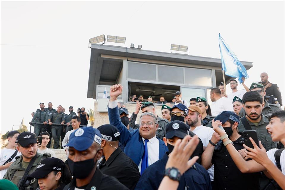 Der israelische Polizeiminister Itamar Ben-Gvir provozierte schon öfter. (Archivbild)Jamal Awad/dpa