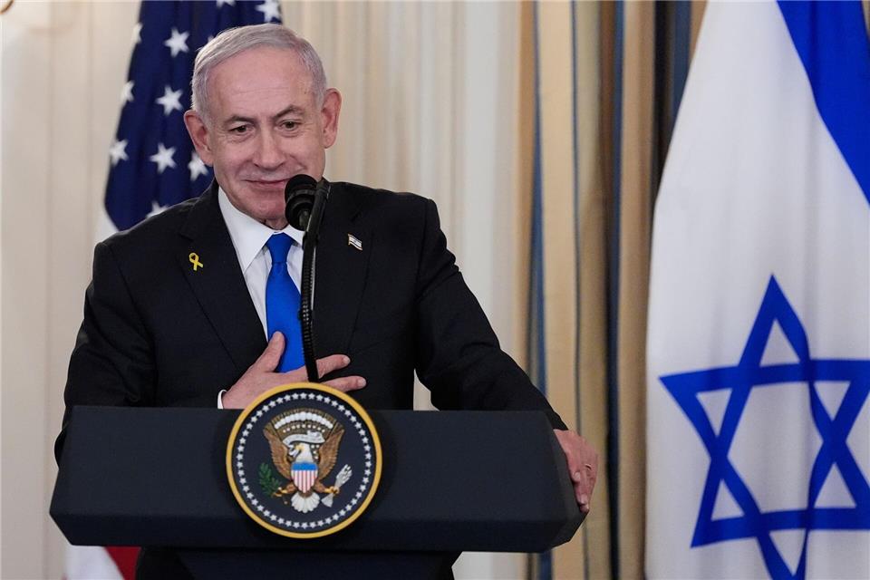 Der israelische Regierungschef Benjamin Netanjahu. (Archivbild)Alex Brandon/AP/dpa
