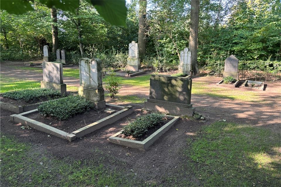 Der jüdische Friedhof in Raesfeld wird heute im Auftrag der Kommune gepflegt.