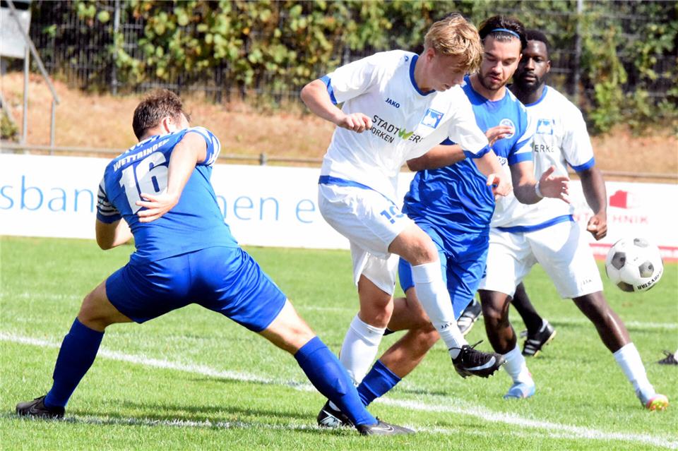 Der junge Joris Keizers kam vor der Saison aus der Landesliga-U19 des SV Schermbeck zurück nach Gemen und ist für Trainer Georg Geers eine starke Alternative im Mittelfeld – vermutlich auch morgen im Duell mit der SG Bockum-Hövel.