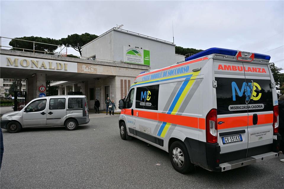 Der kleine Junge wurde in der Monaldi-Klinik von Neapel behandelt.Felice De Martino/IPA via ZUMA Press/dpa