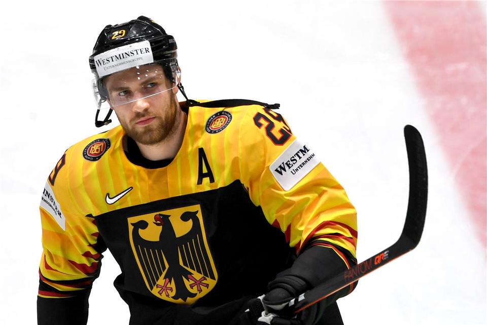 NHL startet in Olympia-Saison: Große Vorfreude bei Draisaitl Der letzte Einsatz von Leon Draisaitl für die deutsche Nationalmannschaft liegt schon einige Jahre zurück. (Archiv-Foto)Monika Skolimowska/dpa-Zentralbild/dpa