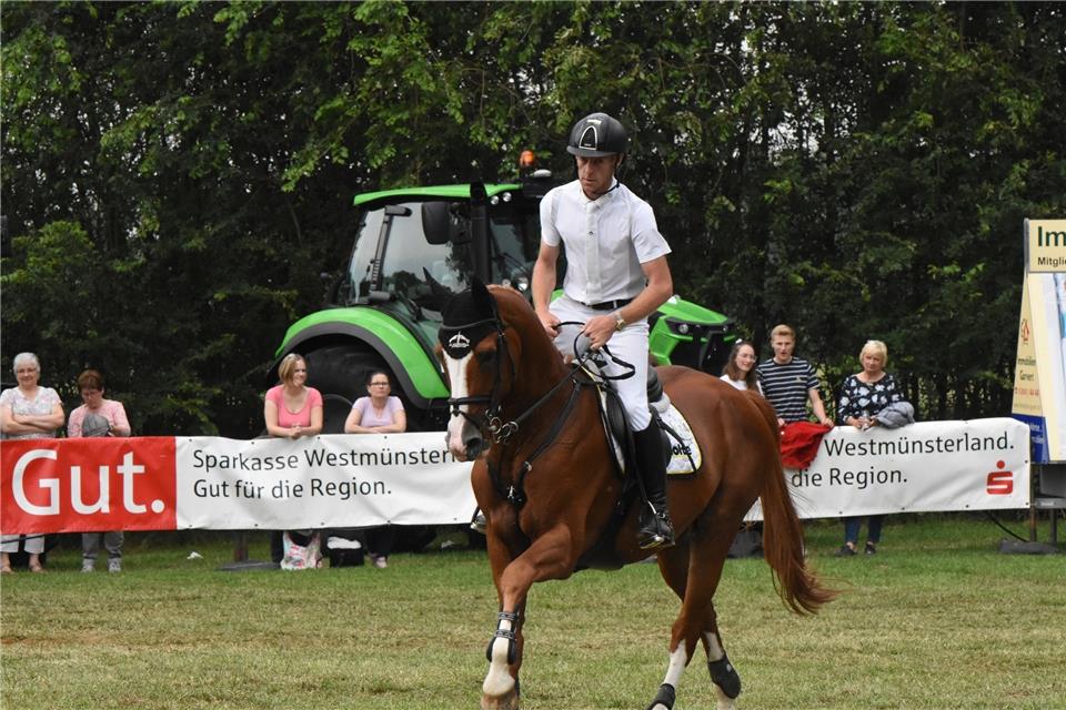 Der letzte Sieger im „Großen Preis von Borken“: Am 10. Juni 2019 war Marcus Ehning mit Firth of Lorne erfolgreich.