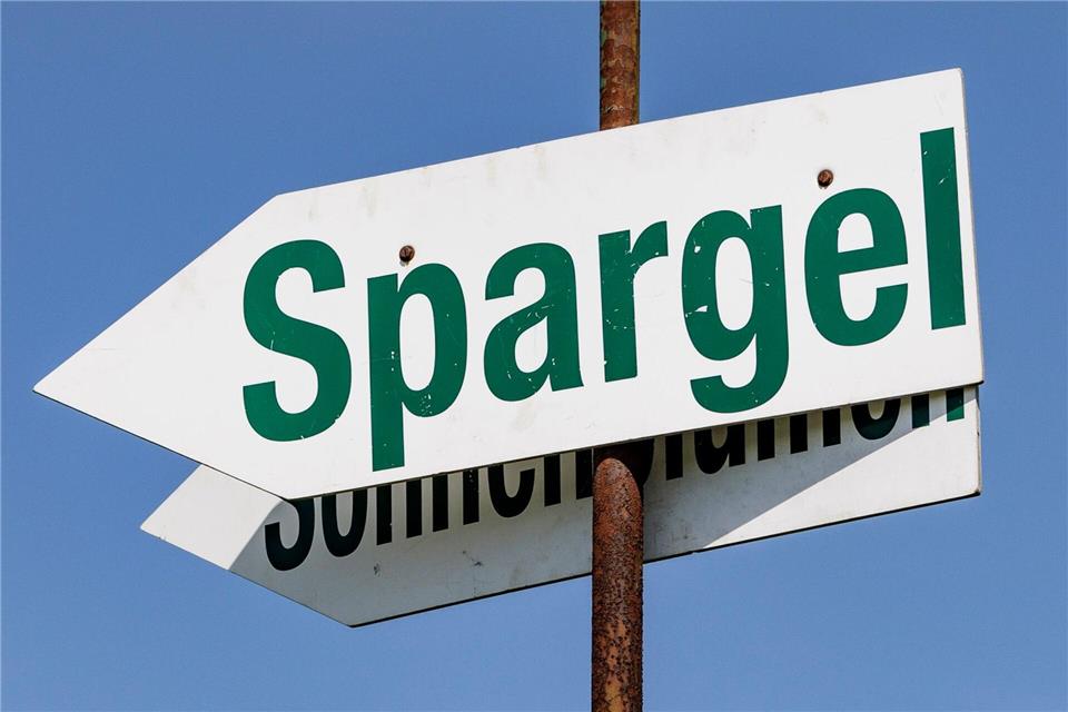 Der meiste Spargel von schleswig-holsteinischen Feldern wird direkt vermarktet. (Symbolbild)Axel Heimken/dpa