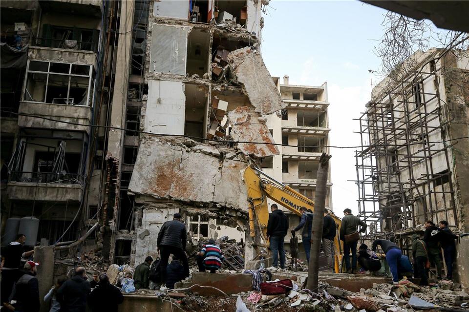 Der militärische Schlagabtausch zwischen Israels Armee und der proiranischen libanesischen Hisbollah . Marwan Naamani/dpa