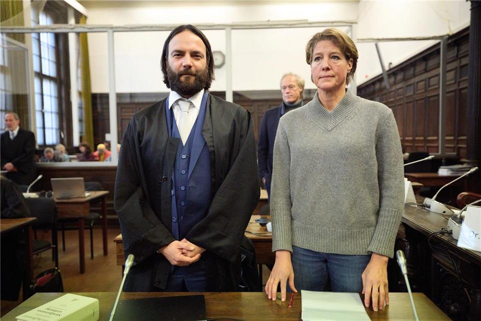 Der mutmaßliche Chef des Entführer-Teams wirft Christina Block vor, die Unwahrheit zu sagen.Georg Wendt/dpa Pool/dpa