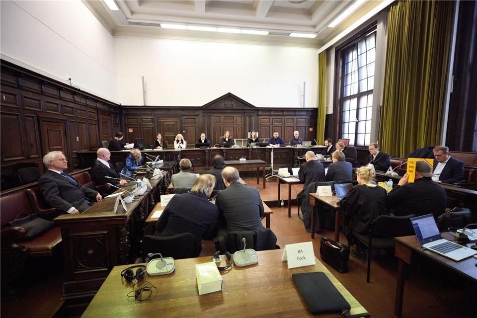 Der mutmaßliche Entführer sagt bereits zum fünften Mal aus.Georg Wendt/dpa Pool/dpa